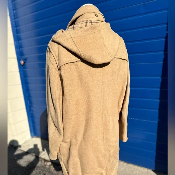 Brooks Brothers Duffle Coat Camel Hair Men’s size XL extra large gently pre worn - Picture 5 of 8